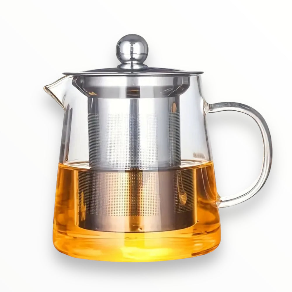 
                  
                    Glass and stainless steel teapot 1000ml
                  
                