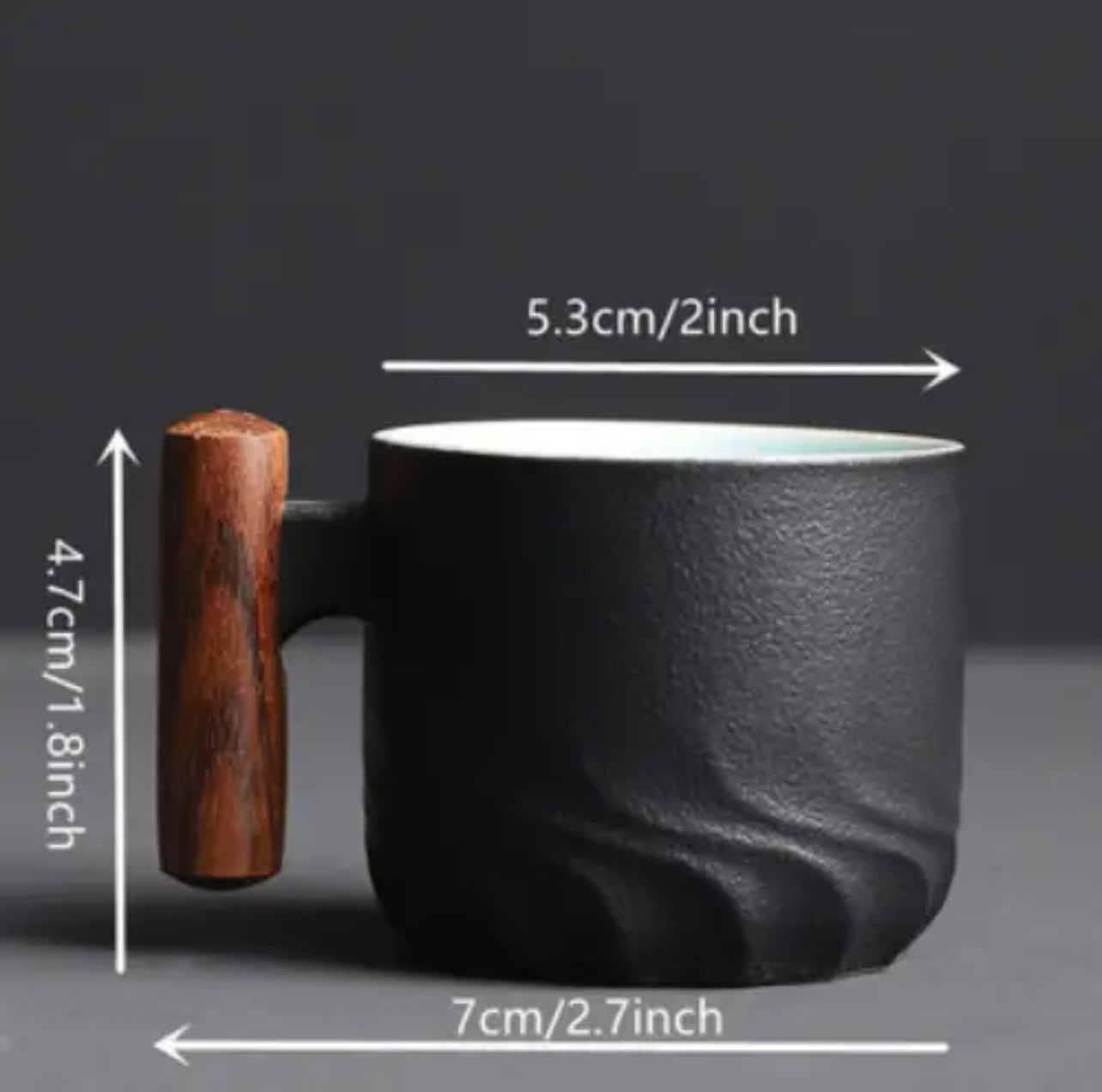 
                  
                    EspressoArt - Handmade Italian Ceramic Espresso Cup - Black 
                  
                
