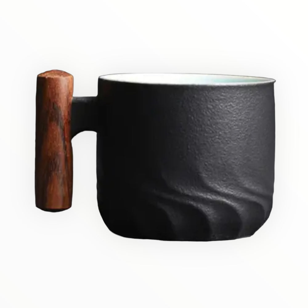 
                  
                    EspressoArt - Handmade Italian Ceramic Espresso Cup - Black 
                  
                