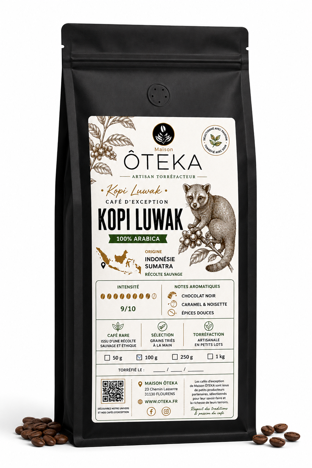 
                  
                    Café Kopi Luwak Sumatra ÔTEKA©
                  
                