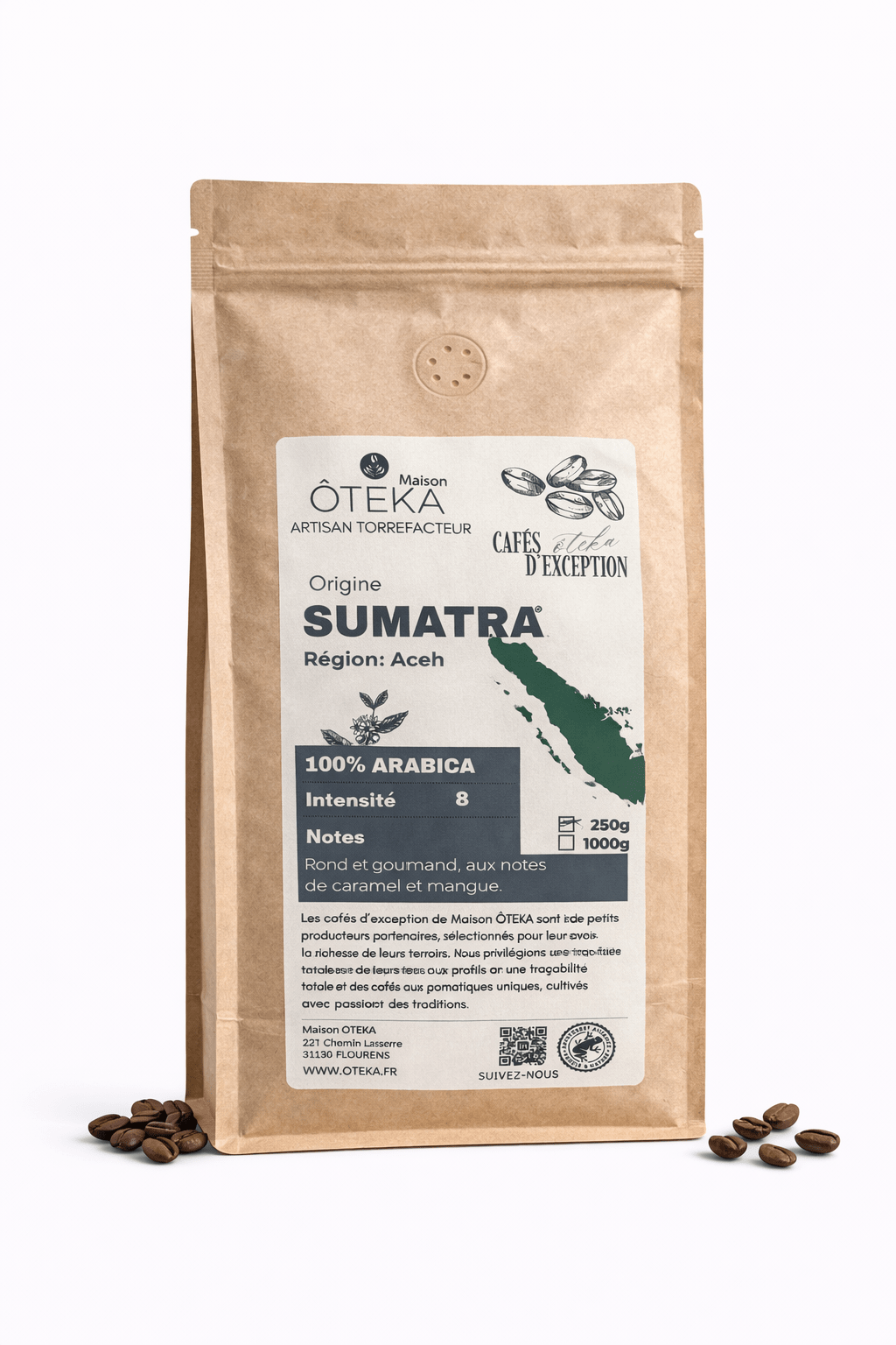 Café Aceh du SUMATRA ÔTEKA© - Maison ÔTEKA