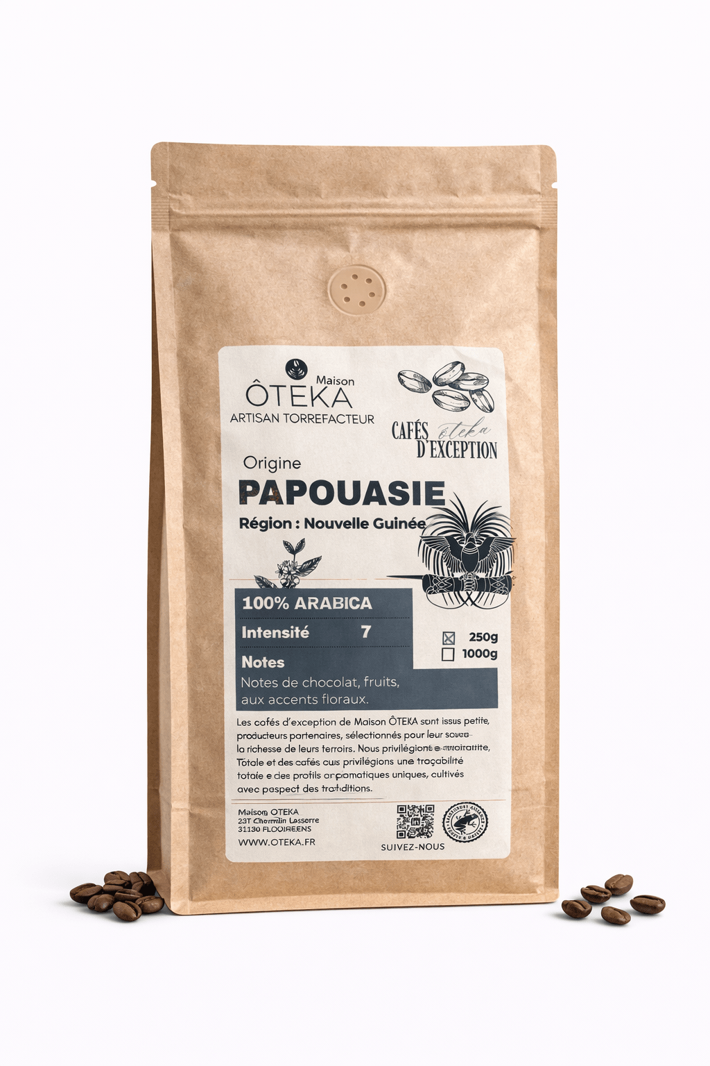 Café de Papouasie-Nouvelle-Guinée ÔTEKA© - Maison ÔTEKA