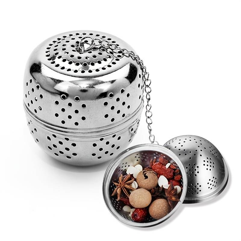 InfusiGlobe - Boule de Filtre à Thé en Acier Inoxydable - Maison ÔTEKA