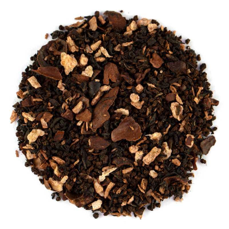 Thé Noir Crème de Cacao Grey Bio Maison ÔTEKA vu du dessus